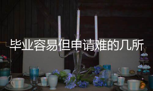 毕业但申的几国大请难学容易所英