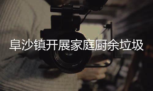 庭厨户宣镇开展家类入余垃传阜沙圾分